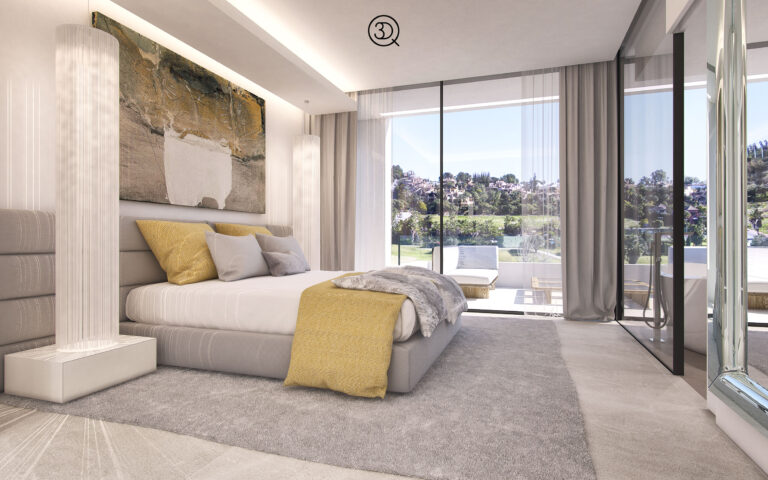 dormitorio, Belfry Nordic Villas, Campanario, Malaga