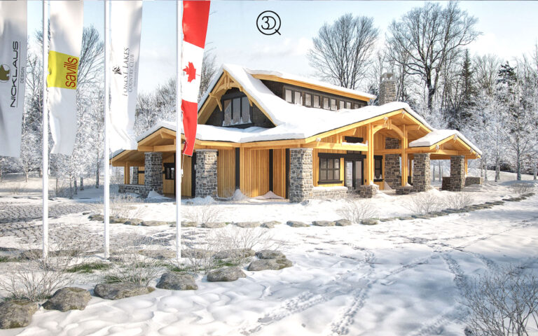 Lodge, Forest Lakes, Canada