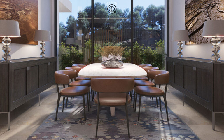 comedor, Villa Estepona